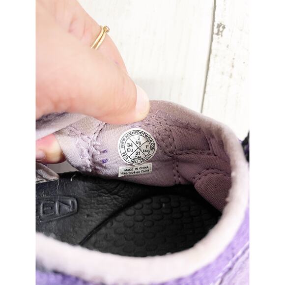 Keen Purple Sandals Washable Youth Size 2 - Picture 4 of 7